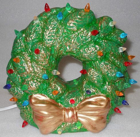 إكليل مضيء للعطلات - قم بطلاء تذكار السيراميك الخاص بك in Kuwait