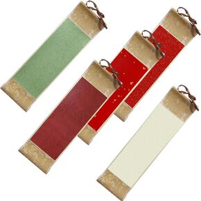 5 PCS Blank Chinese Calligraphy Scroll Decorative Scroll Wall Hanging Japanese & Chinese Calligraphy Painting DIY Art Project Supply in Kuwait