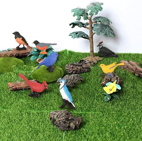 Newmemo Mini Dog Figurines Playset 12PCS Dog Figure Toy جرو أرقام جرو مصغر تمثال الكلب كعكة توبر الديكور للأطفال طفل عيد الميلاد هدية عيد ميلاد الجنية حديقة زخرفة مكتب المنزل in Kuwait