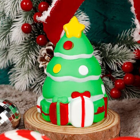 zcaukya عيد الميلاد اسفنجي اللعب، 8 حزمة جامبو اسفنجي مجموعة ألعاب بطيئة الارتفاع، عيد الميلاد تخفيف التوتر ألعاب حسية لطيف للبنين الفتيات خدعة أو علاج لوازم الحفلات in Kuwait