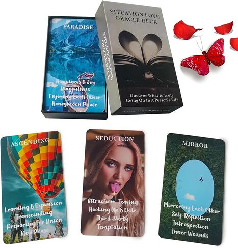 SOULGIST Love مجموعات بطاقات Oracle، المواقف التي تحب Oracle Deck، بطاقات Oracle للمبتدئين، حب التوضيح، الأصدقاء، الوظائف ذات الصلة in Kuwait