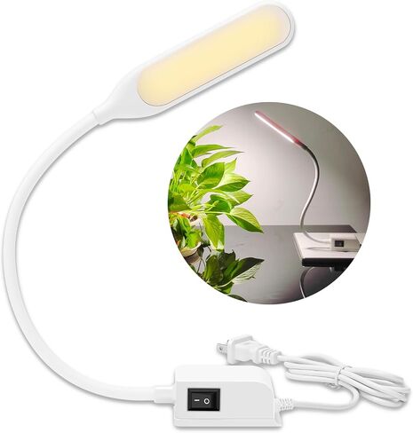 HengBo LED Sewing Machine Light, 6000K Daylight Magnetic Mounting Base Workbench Light with Long Gooseneck Work Lamp for Sewing Machine 3D Printer Drill Press Lathe Grinder - White in Kuwait