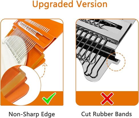 Speedweve Darning Mini Loom, Small Weaving Loom Tools for Mending Jeans, DIY Artful Patterns, Repair Holes on Fabrics (21 Hooks) in Kuwait