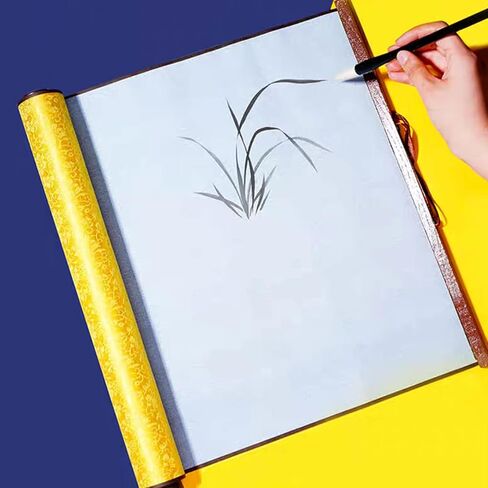 قماش كتابة الماء بالخط من فلاي لين، أداة ممارسة الخط الصيني قابلة لإعادة الاستخدام، ورق رسم مائي سحري عشرة آلاف مرة من قماش الكتابة المائية للمدرسة المنزلية (أصفر) in Kuwait