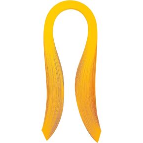 Gold Quilling Paper Strips 5mm 3mm 10mm Quilling Strips Paper Filigree Craft-21inch length 120pcs (10mm)