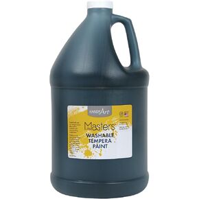 Handy Art Little Masters Washable Tempera Paint, Gallon, Brown,214-750 128 Fl Oz (Pack of 1)