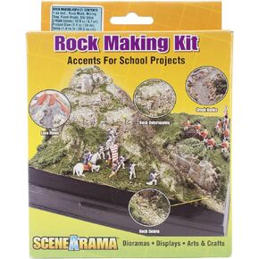 Woodland Scenics Scene-A-Rama Rock Making Kit, Multicolor in Kuwait