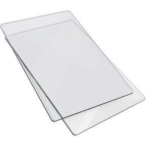 Sizzix Extended Cutting Pads 655267, Transparent, Multi Color, 14.63 inches x 6.25 inches x 0.13 inches, 2 Pack