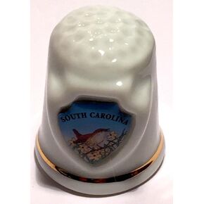 South Carolina State Souvenir Collectible Lpco Thimble in Kuwait