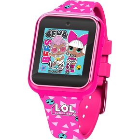 L.O.L. Surprise OMG Kids Smart Watch with Touchscreen Selfie Camera Voice Recorder Calculator and Step Counter – Includes 10 Stylish Watch Faces and Built-In Games – Fits Wrist Sizes 5.5" to 8" in Kuwait