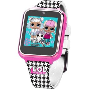 Accutime Kids LOL Surprise Turquoise Educational Learning Touchscreen Smart Watch Toy for Girls, Boys, Toddlers - Selfie Cam, Learning Games, Alarm, Calculator, Pedometer & More (Model: LOL4320OMGAZ)