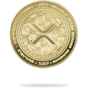 | XRP (ripple) Physical Crypto Coin | Commemorative Cryptocurrency You Can HODL in Saudi Arabia