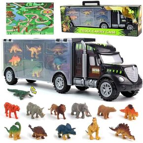 ألعاب ديناصور yoptote للأطفال من عمر 3 إلى 5 سنوات ألعاب أطفال لعمر 2 3 4 5 سنوات ألعاب ديناصور للأولاد بعمر 2 3 سنوات صبي فتاة سيارة شاحنات مع حصيرة للأطفال الصغار هدايا عيد ميلاد ألعاب لعمر 2 3 4 5 6 سنوات in Kuwait