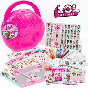 Kit Includes Paper Dolls, Sticker Sheets, Scratch Art Sticker & Sheets, Sketchbook,Crayons,Mini Markers & More, Model Number: 90147