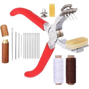 BUTUZE Leather Hole Punch,4mm Silent Leather Hand Pliers, Stitch Chisel in Saudi Arabia
