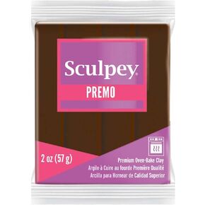 Sculpey Premo™ Polymer Oven-Bake Clay, Black, Non Toxic, 2 oz. bar, Great for jewelry making, holiday, DIY, mixed media and home décor projects. Premium clay perfect for clayers and artists. in Saudi Arabia