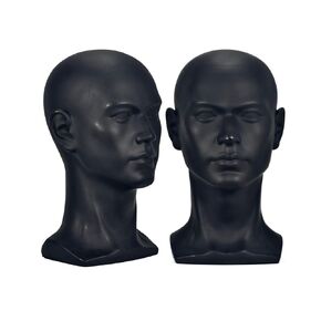 ZMS Professional Male Mannequin Head Cosmetology Manikin Head for Display Headset, Headphone, Game Console, Hats,