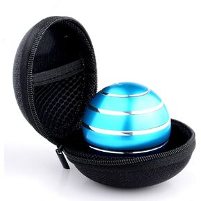 Kinetic Desk Toys， Full Body Optical Illusion Spinner Ball， Large Longer Time Spinning Top, Ideal for Parties, Holidays, classrooms or for use as Office Toys-with Storage Bag in Kuwait