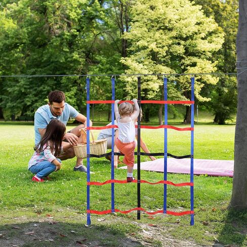 RedSwing Climbing Cargo Net for Kid Outdoor, Climbing Net Swingset for Playground, Kids Climbing Cargo Net Rope Ladder for Ninja Warrior Obstacle Course, Outdoor Treehouse in Kuwait