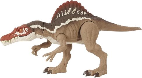 Jurassic World Toys Extreme Chompin' Spinosaurus Dinosaur Action Figure, Huge Bite, Authentic Decoration, Movable Joints, Ages 4 Years Old & Up in Saudi Arabia