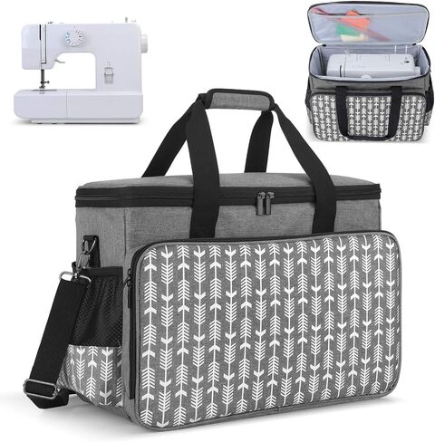 Yarwo Upgraded Rolling Sewing Machine Carrying Case with Detachable Board in Saudi Arabia