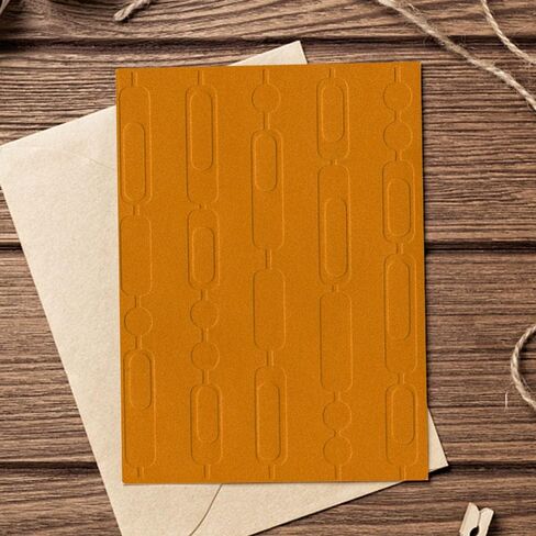 Label Lace Embossing Folders for Card Making, 5.7 × 4.2 Inch Sign Notes Plastic Embossing Folders Geometric Figure Holiday Template Stencil Craft Card Embossing Folder for DIY Scrapbooking in Kuwait