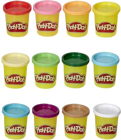 Play-Doh Ultimate Fun Factory، مجموعة ألعاب Play-Doh الأولى الرائعة للأطفال بعمر 3 سنوات فما فوق، 47 أداة، 12 لونًا غير سام (حصريًا لأمازون) in Saudi Arabia