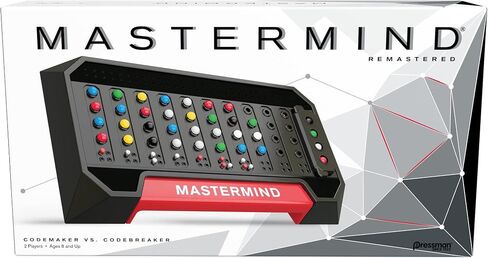 Pressman PRE-3018-06J Mastermind Strategy Game of Codemaker vs. Codebreaker, 5", Multi-colored in Saudi Arabia