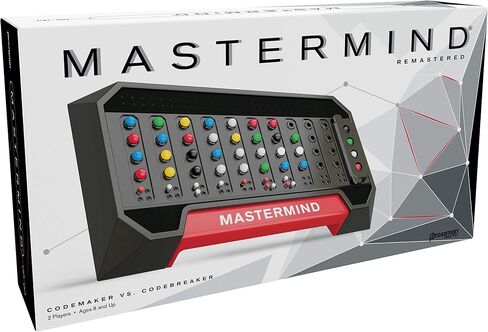 Pressman PRE-3018-06J Mastermind Strategy Game of Codemaker vs. Codebreaker, 5", Multi-colored in Saudi Arabia
