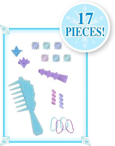 رأس تصفيف أميرات ديزني ياسمين، 14 قطعة، ألعاب أطفال مرخصة رسميًا للأعمار من 3 سنوات فما فوق من جاست بلاي in Kuwait