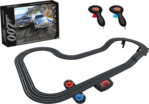 Scalextric Micro James Bond DB5 vs V8 1:64 Battery Powered Slot Car Race Track Set G1171 in Kuwait