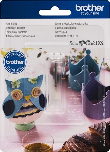 Brother ScanNCut DX CADXBLD1 Auto Blade, Replacement Accessory, Cut Materials 0.1-3mm Thick Including Fabric, Felt, Vinyl and More in Saudi Arabia