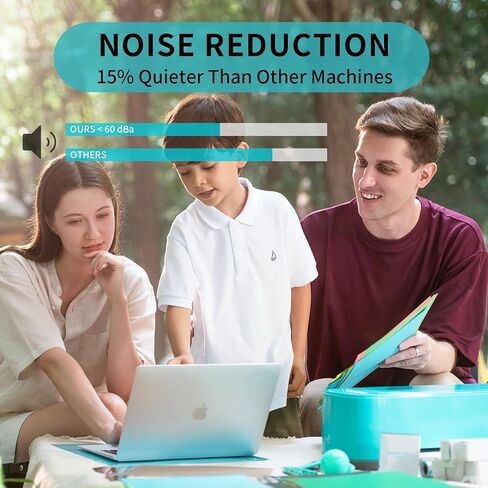 LOKLiK Crafter من آلة القطع HTVRONT - آلة قطع الفينيل لجميع الحرف اليدوية، آلة قطع لفينيل HTV، الكي على البطاقات، قطع أكثر من 100 مادة، إنشاء بطاقات مخصصة، ملصقات، شارات in Kuwait