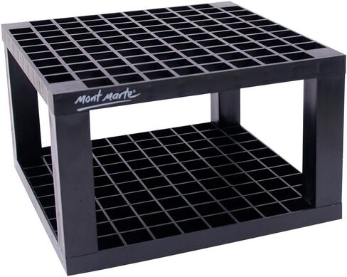 Mont Marte Signature Design Studio Tidy Pencil & Brush Holder for Paint Brushes, Pencils, Markers, Pens. Provides Excellent Art Studio Organization. in Kuwait