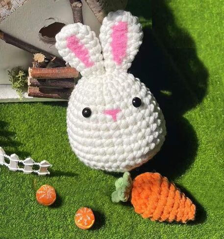 Beginners Crochet Kit, Crochet Animal Kit, All in One Crochet Kit, Crochet Starters Kit for Adult Kids, Crochet Kit for Beginners with Step-by-Step Video Tutorials - The Siamese Cat in Kuwait