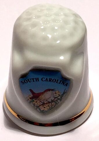 South Carolina State Souvenir Collectible Lpco Thimble in Kuwait