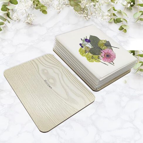 مجموعة أدوات ضغط الزهور الاحترافية الكبيرة جدًا من Worown، مكبس زهور A3، مكبس أوراق الشجر، طقم ضغط النبات، 11.8 × 15.7 بوصة، طقم ضغط طبيعي 6 طبقات بما في ذلك التعليمات (بني) in Kuwait