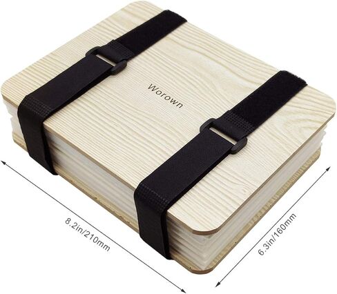 مجموعة أدوات ضغط الزهور الاحترافية الكبيرة جدًا من Worown، مكبس زهور A3، مكبس أوراق الشجر، طقم ضغط النبات، 11.8 × 15.7 بوصة، طقم ضغط طبيعي 6 طبقات بما في ذلك التعليمات (بني) in Kuwait