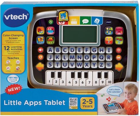 VTech Little Apps Tablet (Frustration Free Packaging), Black in Saudi Arabia
