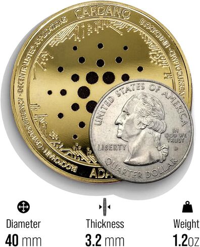 الرقائق المشفرة | XRP (الريبل) عملة مشفرة مادية | عملة مشفرة تذكارية يمكنك الاحتفاظ بها in Saudi Arabia