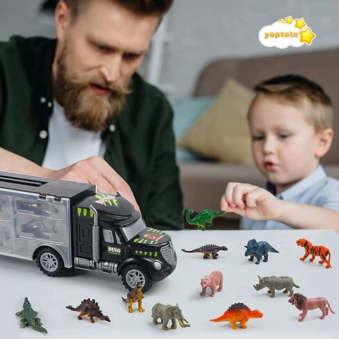 ألعاب ديناصور yoptote للأطفال من عمر 3 إلى 5 سنوات ألعاب أطفال لعمر 2 3 4 5 سنوات ألعاب ديناصور للأولاد بعمر 2 3 سنوات صبي فتاة سيارة شاحنات مع حصيرة للأطفال الصغار هدايا عيد ميلاد ألعاب لعمر 2 3 4 5 6 سنوات in Kuwait
