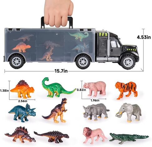 ألعاب ديناصور yoptote للأطفال من عمر 3 إلى 5 سنوات ألعاب أطفال لعمر 2 3 4 5 سنوات ألعاب ديناصور للأولاد بعمر 2 3 سنوات صبي فتاة سيارة شاحنات مع حصيرة للأطفال الصغار هدايا عيد ميلاد ألعاب لعمر 2 3 4 5 6 سنوات in Kuwait