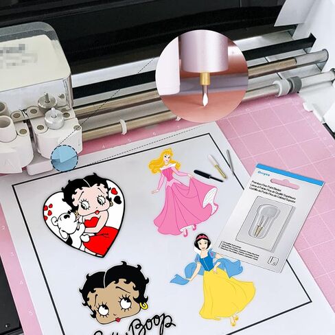 قطعتان من شفرات دوريو ذات النقاط الدقيقة الممتازة، شفرات قطع بديلة متوافقة مع Cricut Explore Air 2/Explore 3/Maker and Maker 3 in Kuwait