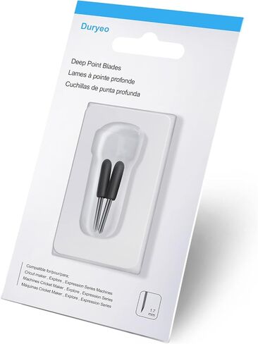 قطعتان من شفرات دوريو ذات النقاط الدقيقة الممتازة، شفرات قطع بديلة متوافقة مع Cricut Explore Air 2/Explore 3/Maker and Maker 3 in Kuwait