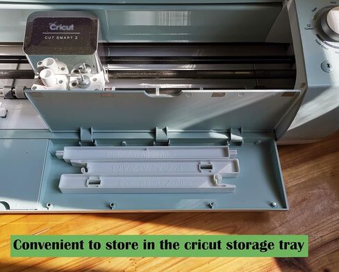 Extension Tray Compatible with Cricut Explore Air3 2 1,Extender Tray Compatible with Cricut Mat,Cutting Mat Extender Support for Explore Air Series (Not Compatible with Maker3 and Maker) (White) in Kuwait