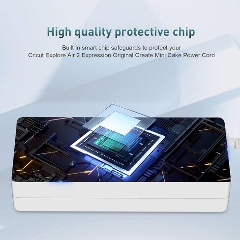 18V Power Cord Replacement for Cricut Maker and Cricut Explore Air 2 Cutting Machine Mini Cake Explore One Create Cricut Maker KSAH1800250T1M2 Plug Cord Replacement Charger Power Supply in Kuwait