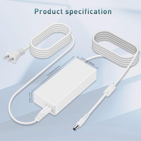 18V Power Cord Replacement for Cricut Maker and Cricut Explore Air 2 Cutting Machine Mini Cake Explore One Create Cricut Maker KSAH1800250T1M2 Plug Cord Replacement Charger Power Supply in Kuwait