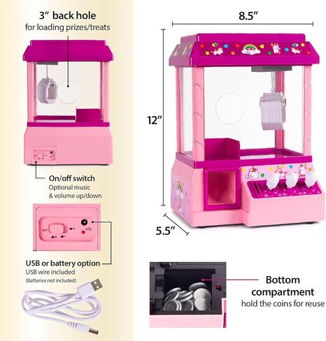 ماكينة مخلب الحلوى هوفي | آلة مخلب اللعبة | آلة المخلب | آلة المخلب الصغيرة | ماكينة مخلب الاطفال | لعبة المخلب الصغير | آلة لعبة المخلب | آلة المخلب للأطفال | آلة مخلب الممرات | لعبة المخلب in Kuwait