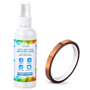 طلاء التسامي للقمصان القطنية، غراء رش التسامي مع شريط مقاوم للحرارة لحقيبة حمل فارغة من نسيج البوليستر، التصاق فائق الطباعة ولمسة نهائية شديدة اللمعان مقاومة للماء وسريعة الجفاف in Kuwait