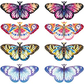 COLIGREE 16pcs Hollow Butterfly Princess Charms Multicolor Filigree Butterfly Pendants for DIY Jewelry Accessories in Kuwait